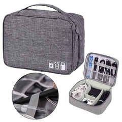 Waterproof Portable Electronics Cable Organizer Bag