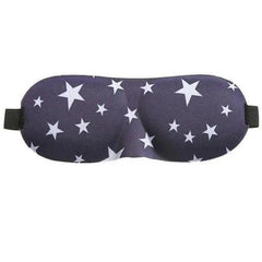 Black 3D Adjustable Sleeping Eye Mask