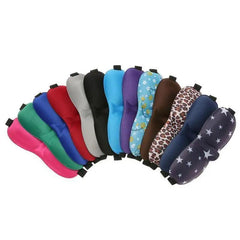 Black 3D Adjustable Sleeping Eye Mask