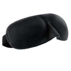 Black 3D Adjustable Sleeping Eye Mask