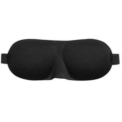 Black 3D Adjustable Sleeping Eye Mask