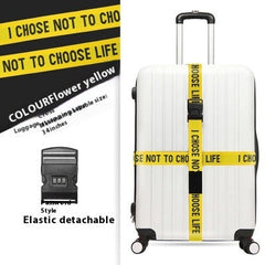 Password Lock Safety Suitcase Packing Belt