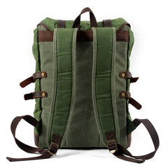 Waterproof Canvas Men’s Shoulder Travel Backpack