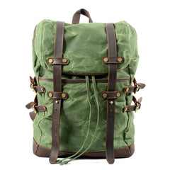 Waterproof Canvas Men’s Shoulder Travel Backpack