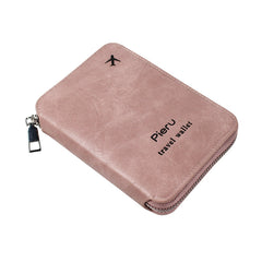 Multi-Functional RFID Zipper Passport Travel Holder