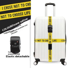 Password Lock Safety Suitcase Packing Belt