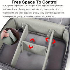Waterproof Portable Electronics Cable Organizer Bag