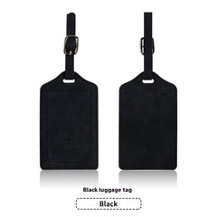 PU Leather Anti-Magnetic Passport Luggage Tag