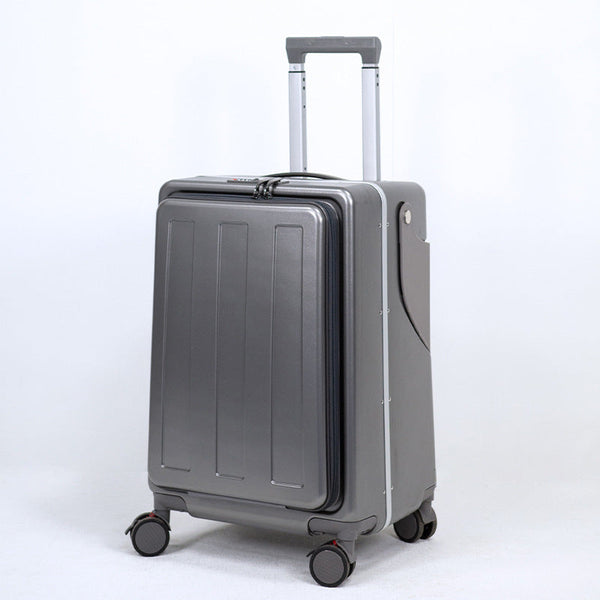 Portable Aluminum Frame Drop-Resistant Travel Luggage