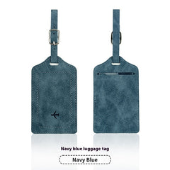 PU Leather Anti-Magnetic Passport Luggage Tag