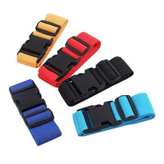 Adjustable Nylon Lock Travel Luggage Strap Belt