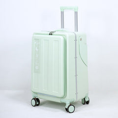 Portable Aluminum Frame Drop-Resistant Travel Luggage