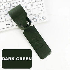 PU Leather Creative Suitcase Luggage Tag Holder