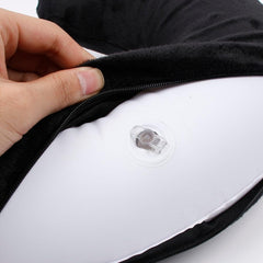 U-Shape Inflatable Adjustable Travel Neck Pillow