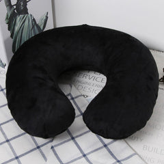 U-Shape Inflatable Adjustable Travel Neck Pillow
