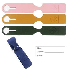 PU Leather Creative Suitcase Luggage Tag Holder