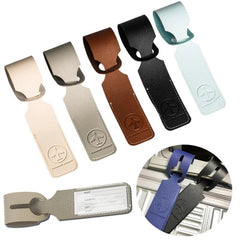 PU Leather Creative Suitcase Luggage Tag Holder