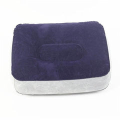Inflatable Portable Footrest Pillow Travel Cushion