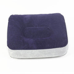 Inflatable Portable Footrest Pillow Travel Cushion