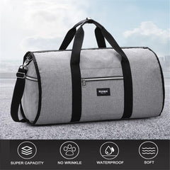 Waterproof 2-in-1 Travel Garment Duffel Bag